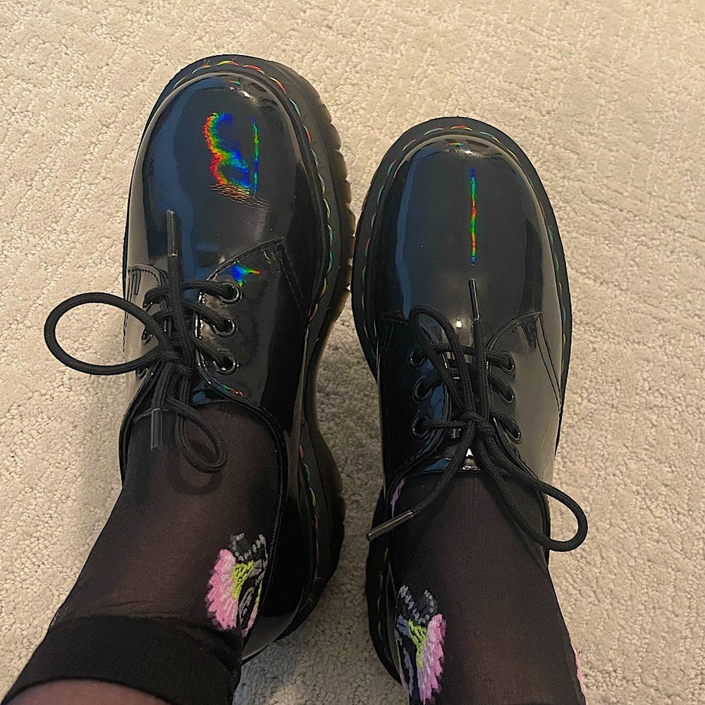 Doc Marten Limited Edition 1461 Pride Quad woman’s 8